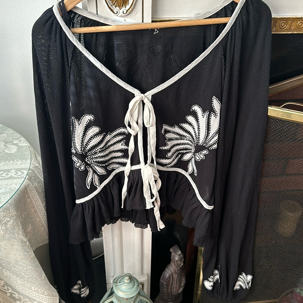 Free People Lookout Crop Top
